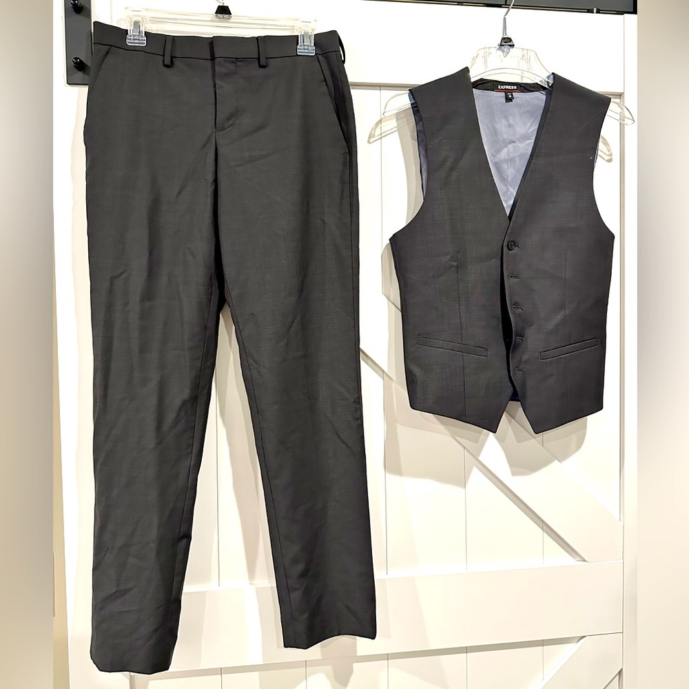 Men dress set - slacks and vest